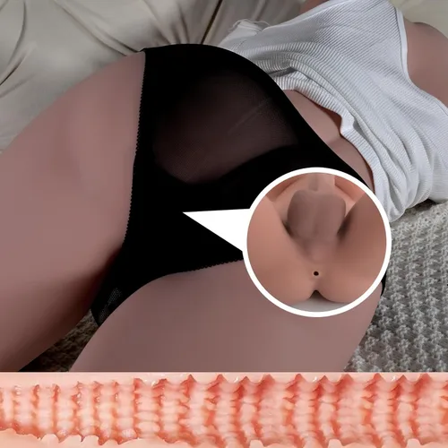 Miniatura 3 de Muñeca sexual transexual con consolador realista, juguete de masturbación masculina con pechos grandes, vagina anal para hombres, muñeca sexual