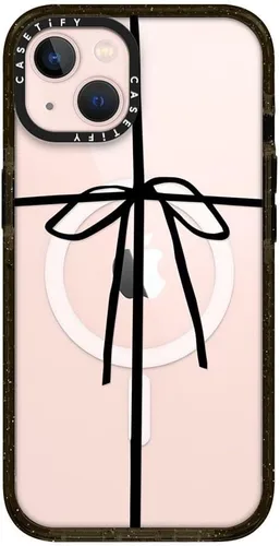 Miniatura 341 de Funda Impact de CASETiFY para iPhone 13 Pro Max con Magsafe - Estuche Claro Cuento de Invierno - Claro Negro Estuche transparente Winter Tale