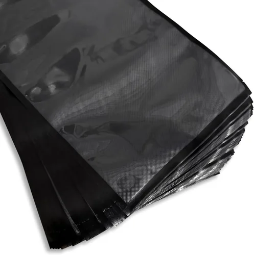 Miniatura 2 de Bolsas de diamante - Bolsas de sellado al vacío 5mil - 50 bolsas (Negro/Transparente, 11x16)