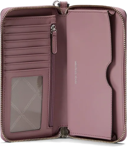 Miniatura 3 de Michael Kors Jet Set - Funda grande plana multifunción para teléfono