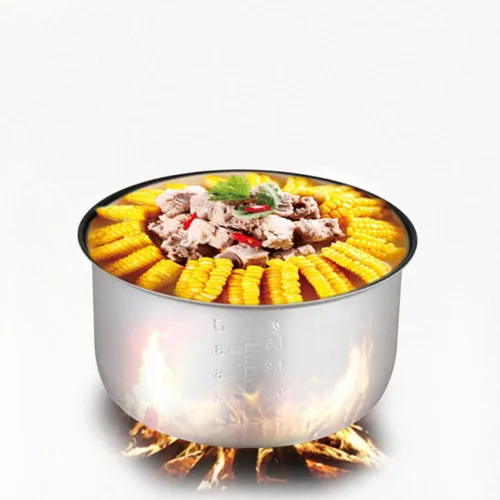 Miniatura 6 de PATKAW Aroma Arrocera Arrocera Olla de Arrocera Interior Reemplazo Instantes Olla de Olla Liner Antiadherente Contenedor de Cocina de Arroz