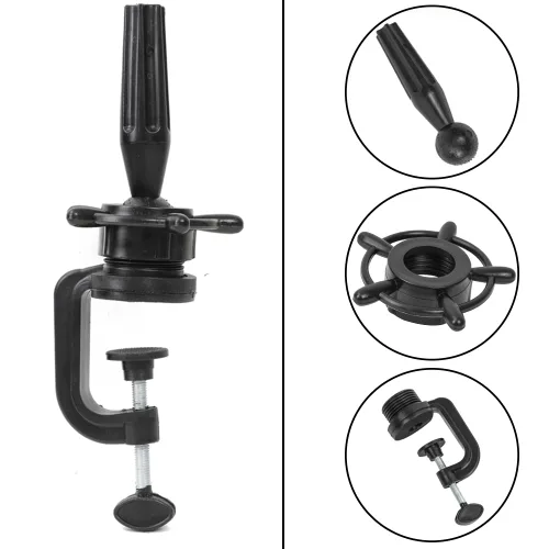 Miniatura 2 de Soporte de Cabeza de Maniquí de Peluca Soporte de Cabeza Soporte de Cabeza de Entrenamiento de Maniquí de Cosmetología Soporte Sujetador Abrazadera