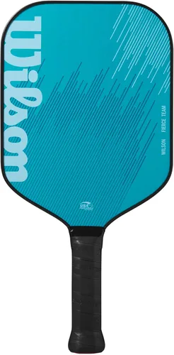 Miniatura 8 de WILSON Fierce Series - Paletas de pickleball de 0.512 in, tamaño de agarre 2-4 1/4 pulgadas Negro/Blanco/Rojo