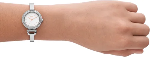 Miniatura 4 de DKNY Reloj de cuarzo Uptown D de acero inoxidable para mujer