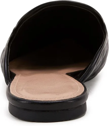Miniatura 6 de Sandalias planas trenzadas con punta puntiaguda para mujer, sin espalda, tacón bajo, con corte casual