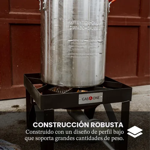 Miniatura 4 de GasOne - Quemador de propano de 200K BTU - Estufa de propano de alta resistencia - Quemador para exteriores con regulador ajustable de 0-20 psi
