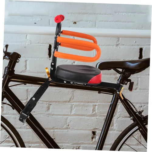 Miniatura 8 de KICHOUSE Asiento de bicicleta de sillín para niños y niñas, asiento de bicicleta cómodo, seguro, fácil de instalar, crece