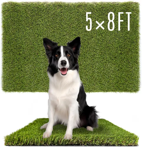 Miniatura 11 de Sunturf Hierba falsa para que los perros orinen, césped artificial para perros, almohadillas para orina de perro, extra grandes, tapetes de césped