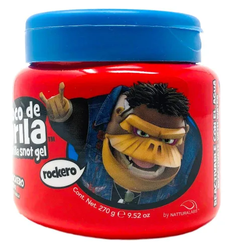 Miniatura 2 de Moco de Gorila Rockero Gel para el cabello, gel explosivo para peinar el cabello para una sujeción extrema de larga duración, Gorilla Snot Gel es