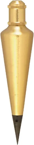 Miniatura 3 de Johnson Level & Tool 108 Plumb Bob, 8 onzas, acabado de latón, 1 paquete
