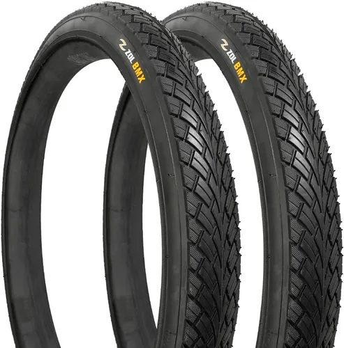 Zol BMX Alambre Bicicleta Neumático 20x1.75C G5001 Negro
