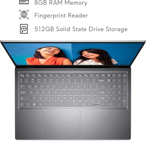Miniatura 2 de Dell Inspiron 15 5510 - Computadora portátil de 15.6 pulgadas, pantalla Full HD (1920 x 1080), Intel Core i5-11320H, RAM DDR4 de 8 GB, SSD de 512