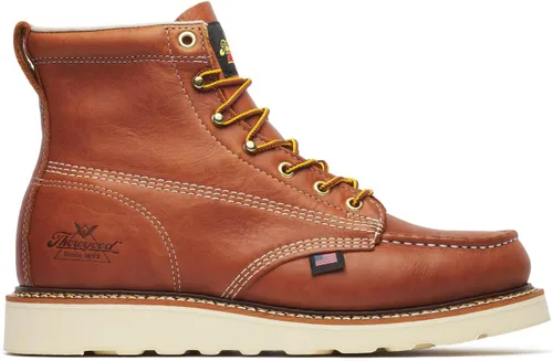 Miniatura 2 de Thorogood American Heritage Botas de Trabajo con Puntera Mocasín de 6" para Hombres - Puntera Suave, Cuero de Grano Completo Premium con Suela