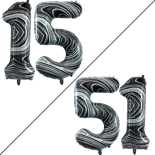 Miniatura 99 de Goer, conjunto de globos de papel aluminio para decoraciones de cumpleaños, globos de las letras de feliz cumpleaños y de números Oro