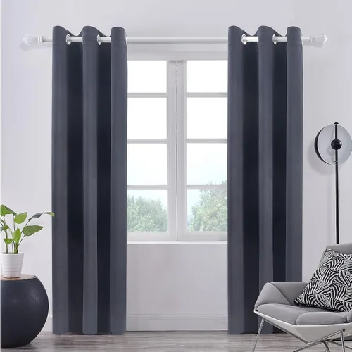 Miniatura 78 de Pickluc Cortinas Opacas Azul Marino para Sala de Estar, Cortinas Bloqueadoras de Luz con Ojales, Aislamiento Térmico, Reducción de Ruido, 52 Azul
