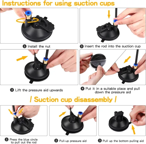 Miniatura 6 de Soarer Juguetes de plumas interactivos para gatos 4 en 1, 12 piezas de plumas de gato duraderas para caña de pescar, juguete de vara para gatos