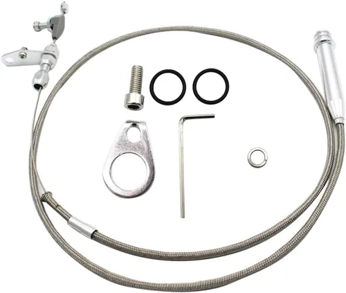 Miniatura 8 de Cable de Arranque de Acelerador Hilo de Acelerador Trenzado de Acero Inoxidable para Accesorios de Transmisión de Coche Ford C4 C-4 Detent