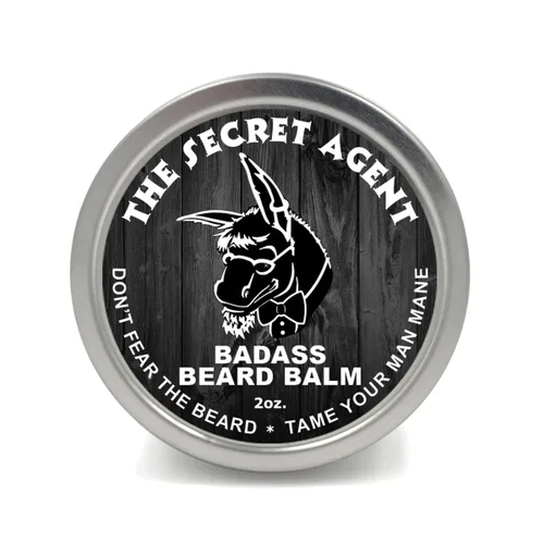Miniatura 9 de Badass Beard Care Bálsamo para barba The Havana Haze, 2 onzas, todos los ingredientes naturales, mantiene la barba y el bigote llenos, suave