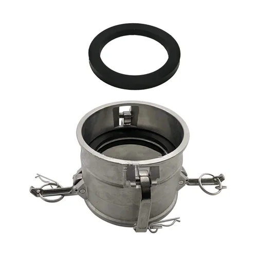 Miniatura 6 de Tipo de aluminio AA Cam y ranura adaptador de carrete, 2" Camlock macho x 2" Camlock macho
