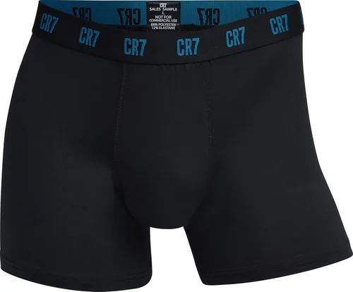 Miniatura 4 de CR7 Traje de baño de mezcla de microfibra para hombre paquete de 3 unidades color negro Negro