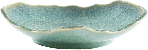 Miniatura 9 de Plato decorativo de cerámica, cuenco decorativo grande de cerámica azul, bandeja de centro de mesa de porcelana, cuenco para llaves, bandeja