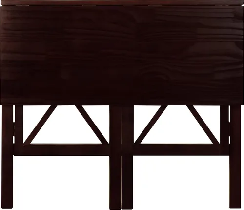 Miniatura 5 de Casual Home Montego - Escritorio plegable con bandeja extraíble, color espresso
