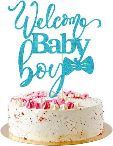 Miniatura 15 de Decoración de bienvenida para tartas de bebé niña, baby shower, baby shower, recién nacida, espectáculo de género para niña, decoración de fiesta
