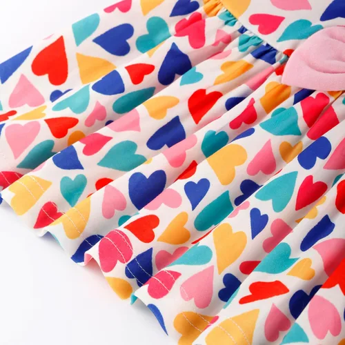 Miniatura 5 de NUBEEHOHO Conjunto de 2 piezas para niñas pequeñas, conjunto de pantalones cortos de dinosaurio sin mangas para verano