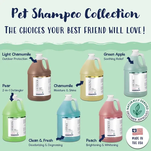 Miniatura 5 de Bobbi Panter Champú para perros para aliviar la picazón de árbol de té, lavanda y linaza, fórmula natural calmante para piel irritada e irritada