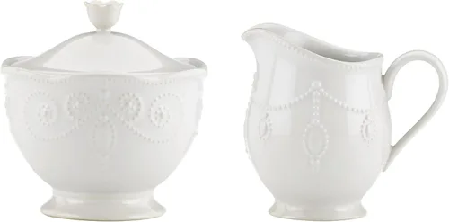 Miniatura 14 de Lenox French Perle Bandeja para Chips y Dip, Blanco