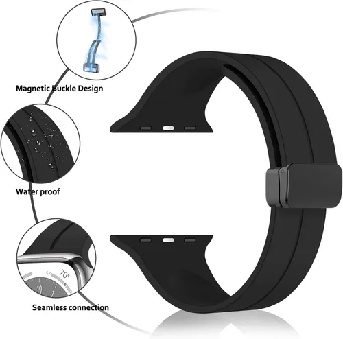 Miniatura 5 de Compatible con Apple Watch Band de 1.929 in 1.811 in 1.772 in 1.732 in 1.654 in 1.614 in 1.575 in 1.496 in iWatch Ultra Series