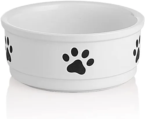Miniatura 26 de Sweejar Cuencos de Cerámica para Perros, Plato de Comida para Perros Pequeños y Gatos, Cuenco de Porcelana Resistente para Mascotas para Comida