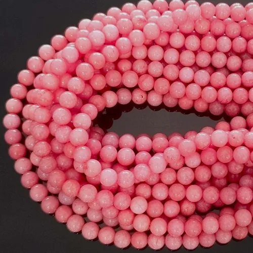 Miniatura 2 de Cuentas redondas de ágata lisas naturales, cuentas de ágata sueltas, cuentas de ágata para hacer joyas, 15 pulgadas, 1 hebra por bolsa, venta al por