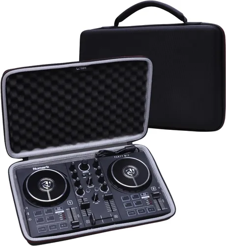 Miniatura 8 de Funda LTGEM para mezclador de DJ Numark Party Mix II o Hercules DJControl Mix Ultra, Negro (Solo la funda)