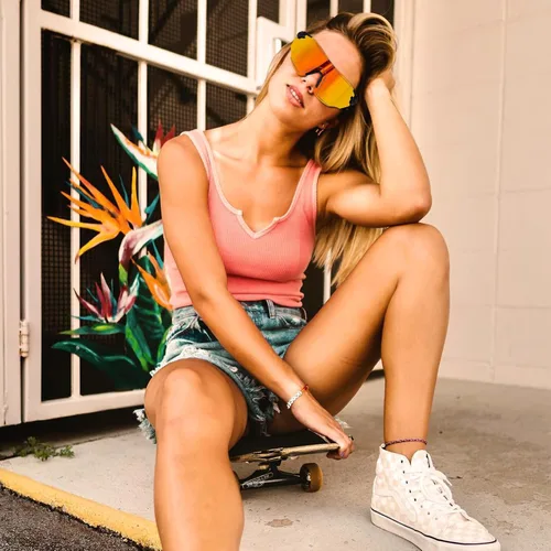 Miniatura 3 de MARIDA Gafas de sol para hombres y mujeres, protección UV400, gafas de sol deportivas con patillas ajustables