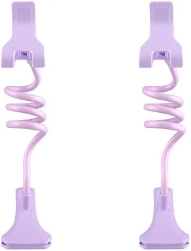 Miniatura 4 de Magik 2 Pack Soporte de teléfono celular soporte para Tablet Universal Flexible brazo largo cama soporte de sobremesa, Azul claro