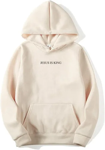 Sudadera con capucha JESUS IS KING Suéter unisex Jesús de fe cristiana