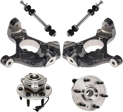 Miniatura 51 de Detroit Axle - Kit de nudillos delanteros e izquierdos RWD para Chevrolet GMC Silverado Suburban Sierra 1500 Avalanche Tahoe Yukon Cadillac Escalade