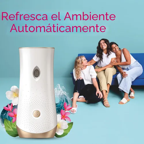 Miniatura 8 de Glade - Repuesto automático de aspersión, ambientador para el hogar y el baño, Aqua Waves, 6.2 oz, 3