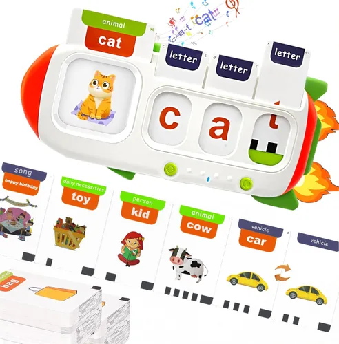 Miniatura 8 de Tarjetas didácticas parlantes del alfabeto y juegos de matemáticas para niños de 2 a 8 años, juguetes de terapia del habla, juguetes de aprendizaje