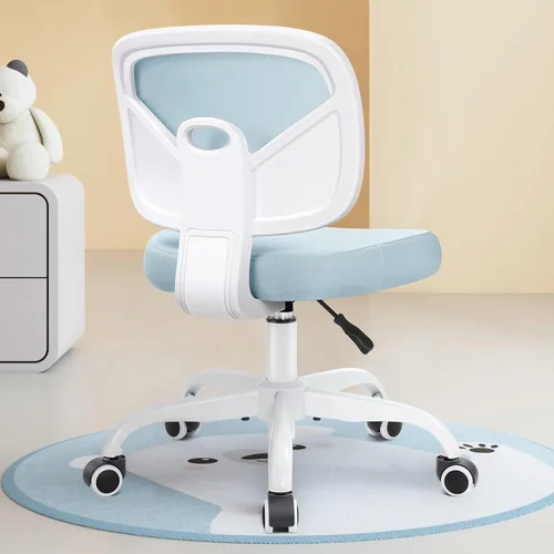 Miniatura 11 de Primy Silla Alta de Escritorio de Dibujo - Sin Brazos, Altura Ajustable, Respaldo de Malla, con Ruedas, Silla de Escritorio de Pie para Sala de Negro