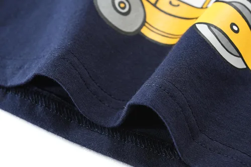 Miniatura 60 de Little Hand Pijamas para niños pequeños, Monster Truck 100% algodón, dinosaurio para niños, 2 piezas, ropa de dormir, conjuntos de ropa de dormir