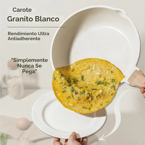 Miniatura 4 de CAROTE Juego de ollas y sartenes antiadherentes, juego de utensilios de cocina, juego de cocina antiadherente, utensilios de cocina de inducción