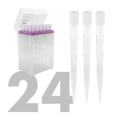 Miniatura 19 de Kashi Scientific 10000uL Puntas de pipeta universales para laboratorio en estuche, estériles, libres de DNasa/RNAsa, seguras contra pirógenos