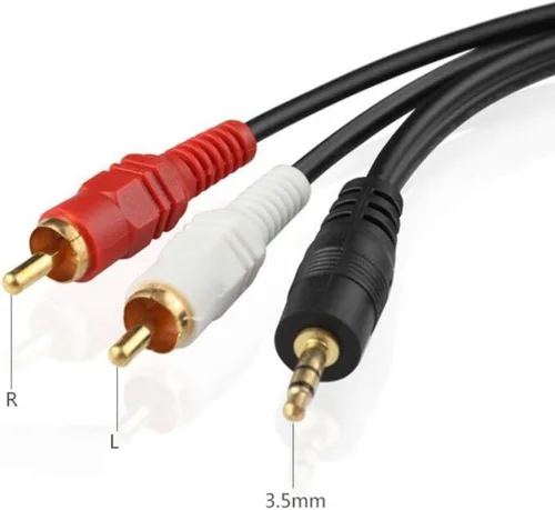 Miniatura 3 de DTOL Cable de extensión de audio y video macho de 0.138 in de extensión RCA macho de 0.138 in a cable RCA de 9 pies