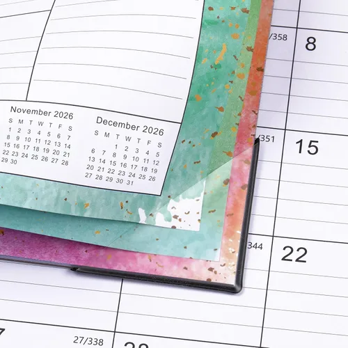 Miniatura 7 de 2026 Desk Calendar - Large Desk Calendar 2026, Jan. 2026 - Dec. 2026, 17" x 12", 12 Monthly Calendar 2026 with Desk Pad, To-do List & Notes for