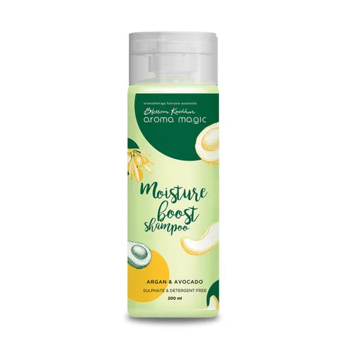 Aroma Magic Champú hidratante con argán y aguacate | Champú sin sulfato para cabello seco | Hidrata profundamente, fortalece y mejora el crecimiento