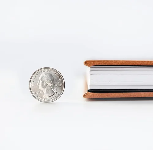 Miniatura 8 de Selarde - Cuaderno de bocetos en espiral superior, tapa dura de cuero térmico, negro, 52 hojas/104 páginas, tamaño de papel de 13.5 x 17 pulgadas
