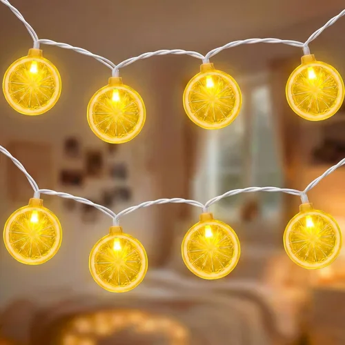 Miniatura 12 de Tira de luces de estrellas rojas, blancas y azules, 8.5 pies, luces de decoración del 4 de julio con 10 luces rojas, blancas y azules, tira de luces