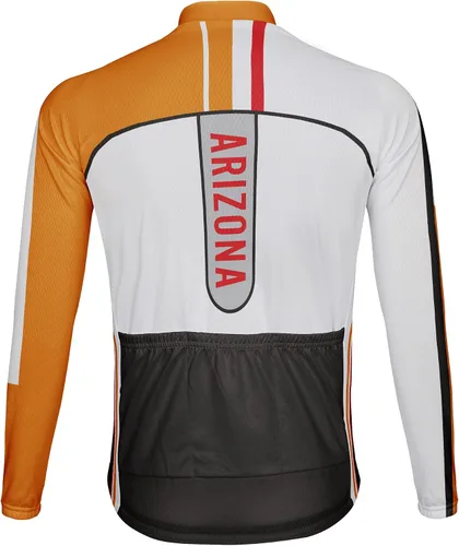 Miniatura 3 de Personaliza la camiseta de ciclismo de manga larga de Arizona para hombre
